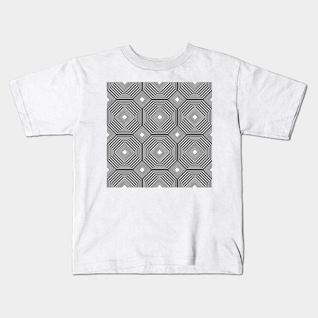 abstract Kids T-Shirt by chakibium